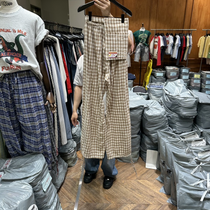 GARMENT-P韓國直郵女士新品職業休閑26春夏熱賣26夏季休閑褲GARMENT休閑褲
