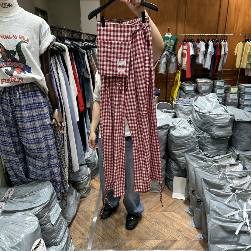 GARMENT-P韓國直郵女士新品職業休閑26春夏熱賣26夏季休閑褲GARMENT休閑褲圖色2