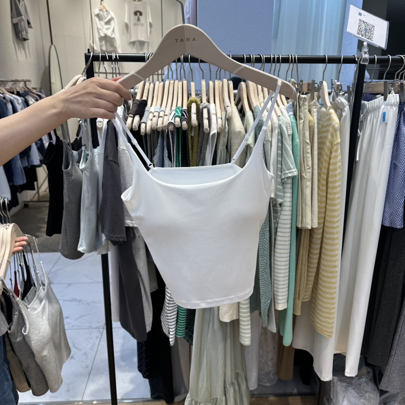 TARA韓國東大門代購女士新品人氣時尚推薦職業熱賣吊帶背心TARA吊帶/背心圖色1