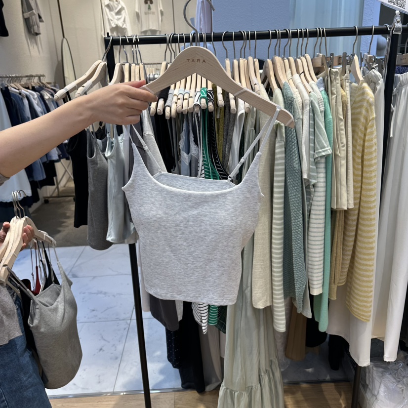 TARA韓國東大門代購女士新品人氣時尚推薦職業熱賣吊帶背心TARA吊帶/背心圖色2