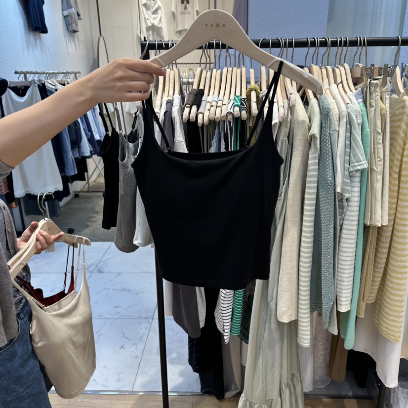 TARA韓國東大門代購女士新品人氣時尚推薦職業熱賣吊帶背心TARA吊帶/背心圖色5