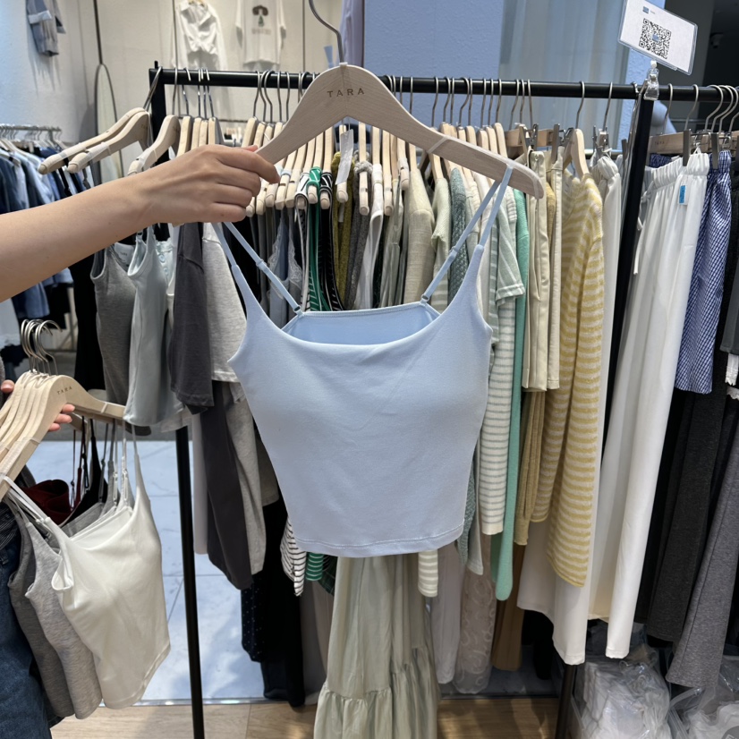 TARA韓國東大門代購女士新品人氣時尚推薦職業熱賣吊帶背心TARA吊帶/背心圖色6