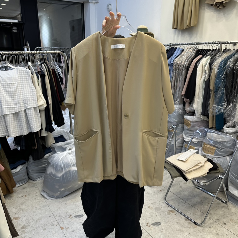 MARIGOLD韓國直郵實拍女裝新款職業休閑時尚推薦26春夏夾克MARIGOLD夾克圖色1