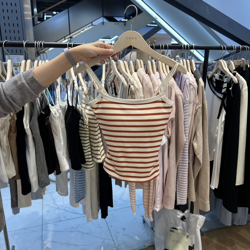 TARA韓國直郵實拍女士新品26春夏時尚推薦休閑26夏季吊帶背心TARA吊帶/背心圖色4