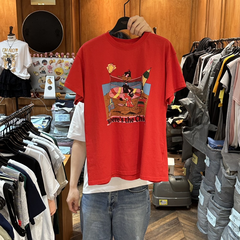 GARMENT-P韓國直郵女士新款推薦時尚26春夏人氣熱賣T恤鴨GARMENTT恤圖色2