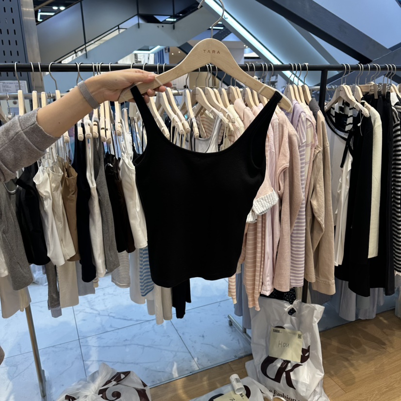 TARA韓國東大門代購女裝新品人氣熱賣時尚推薦休閑吊帶背心TARA吊帶/背心圖色3