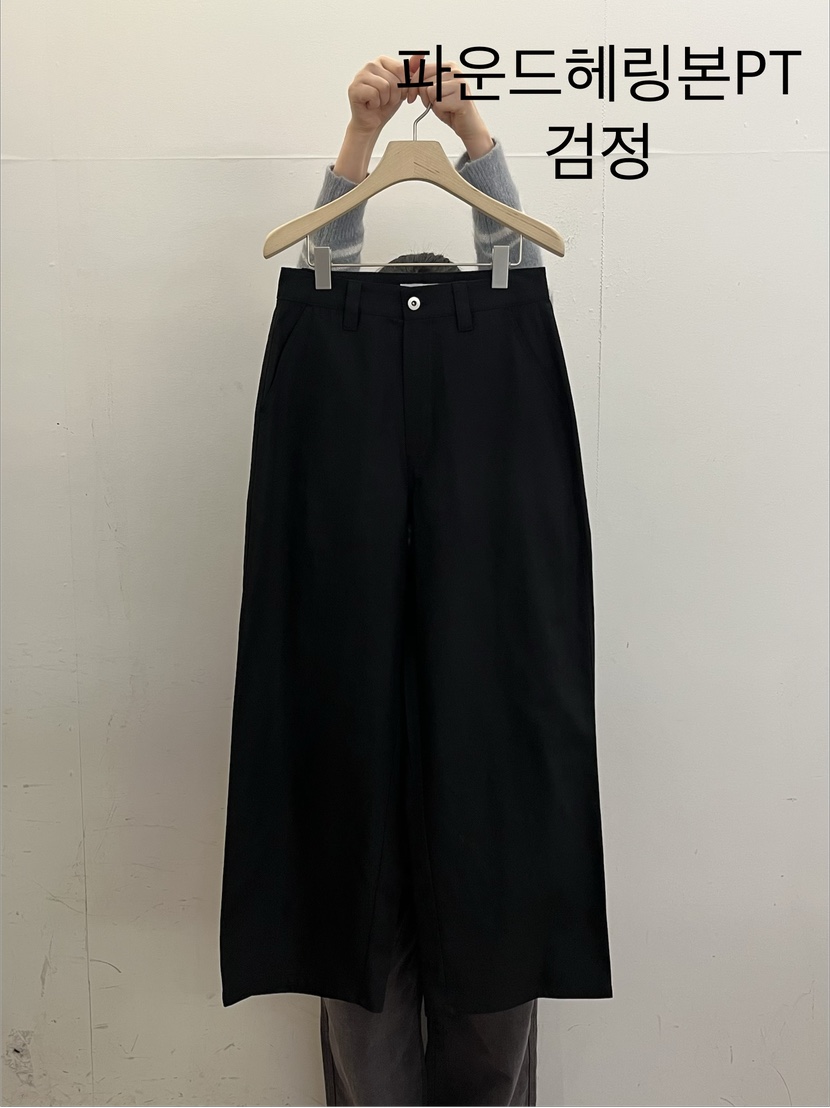 TAUPE韓國東大門代購女裝新品職業時尚26夏季休閑褲人字紋TAUPE休閑褲圖色2