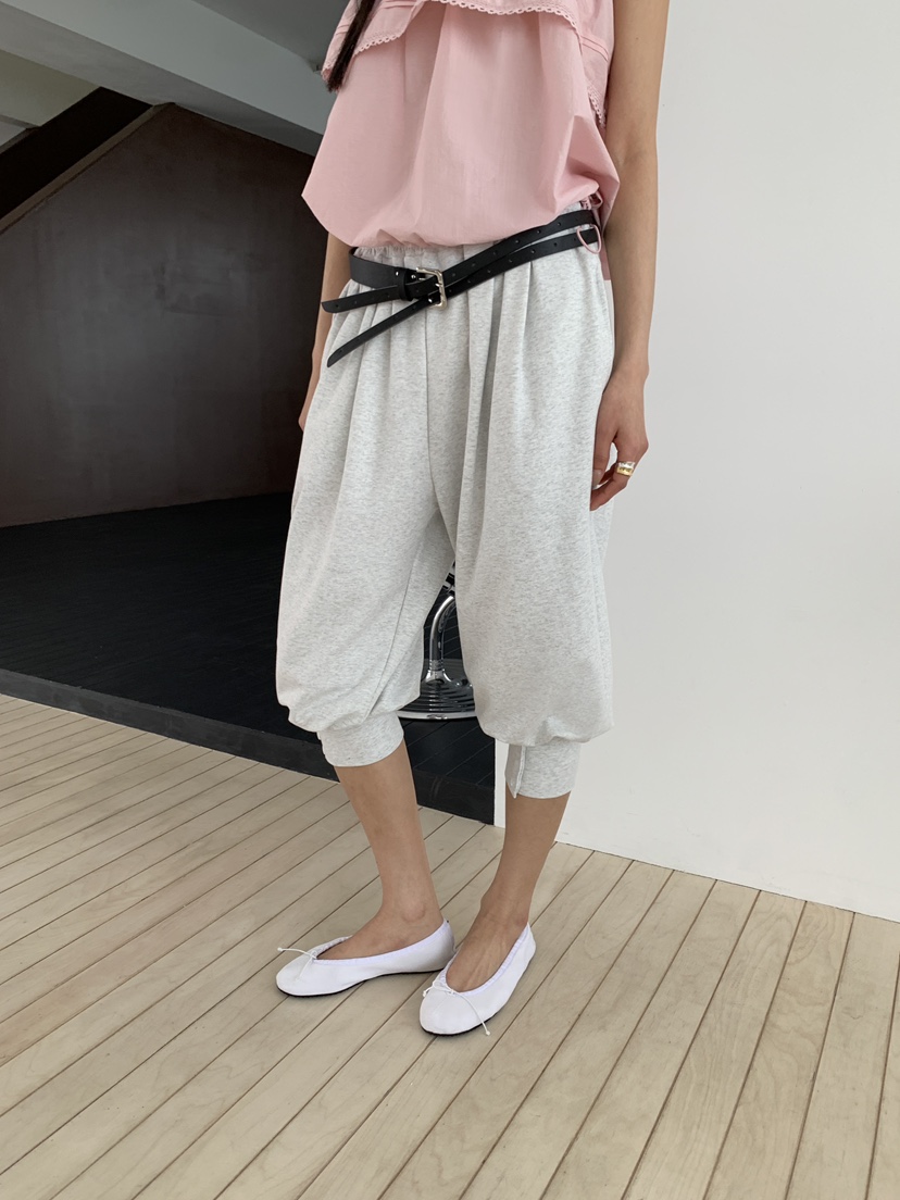 STAGE東大門實拍韓國女士新品時尚職業人氣推薦休閑褲紐扣STAGE休閑褲