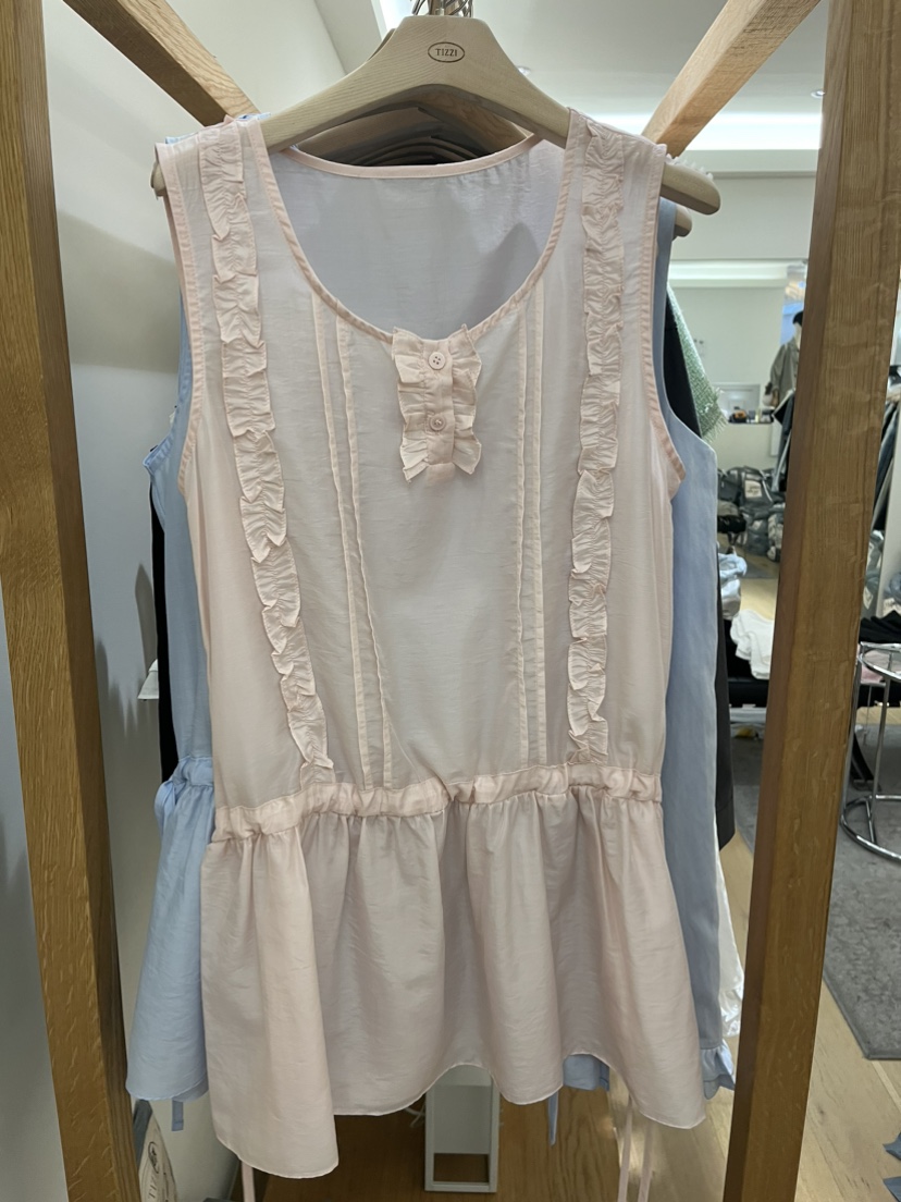 TIZZI東大門實拍韓國女士新品職業熱賣26夏季推薦休閑連衣裙TIZZI連衣裙圖色1