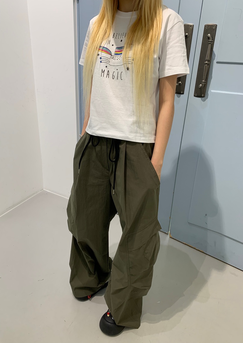ZITTEN韓國東大門直郵女裝新品時尚熱賣推薦休閑休閑褲圓領ZITTEN休閑褲