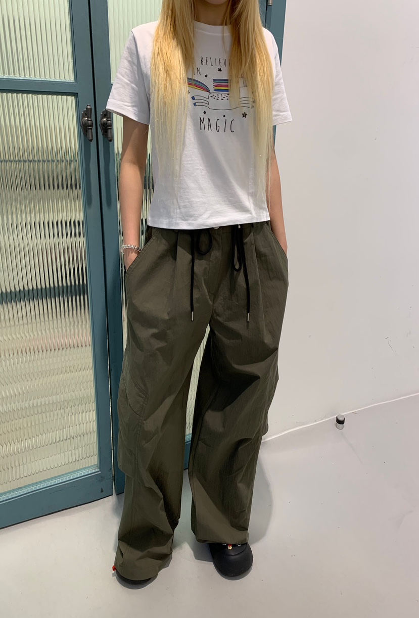 ZITTEN韓國東大門直郵女裝新品時尚熱賣推薦休閑休閑褲圓領ZITTEN休閑褲