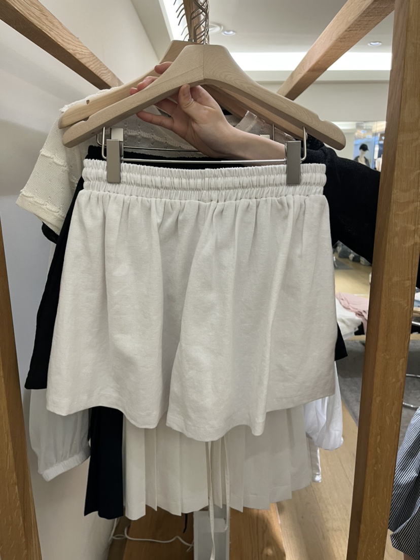 TIZZI韓國直郵實拍女士新款職業人氣26夏季熱賣推薦短褲亞麻TIZZI短褲