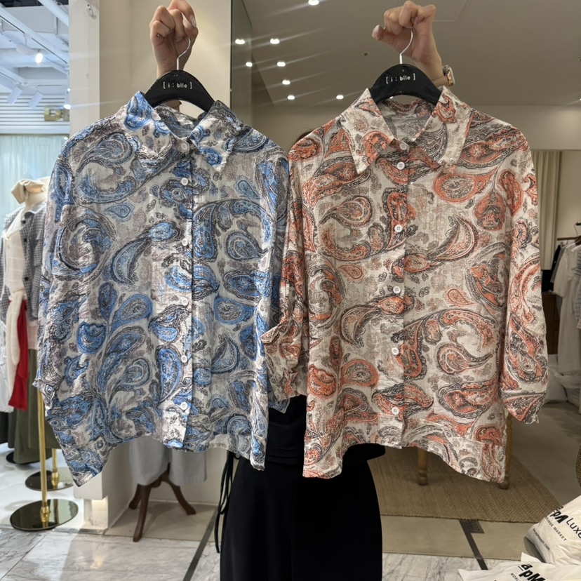 I BLLE韓國東大門直郵女士新品職業時尚推薦熱賣襯衫蕾絲衫I BLLE襯衫/蕾絲衫