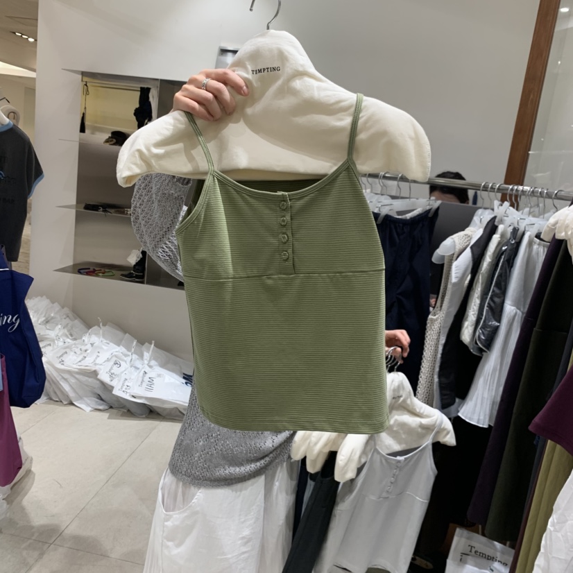 TEMPTING韓國直郵女士新品人氣熱賣時尚推薦休閑吊帶背心TEMPTING吊帶/背心圖色2