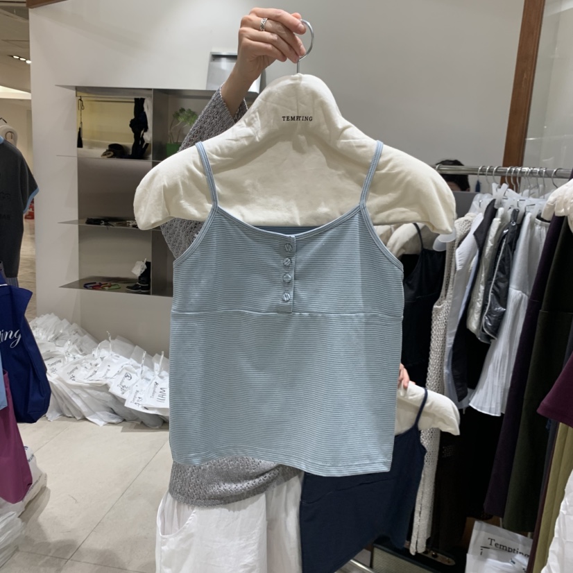 TEMPTING韓國直郵女士新品人氣熱賣時尚推薦休閑吊帶背心TEMPTING吊帶/背心圖色3