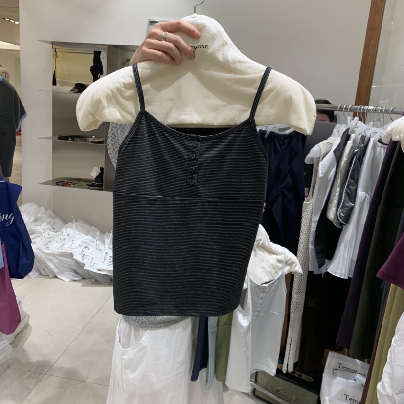 TEMPTING韓國直郵女士新品人氣熱賣時尚推薦休閑吊帶背心TEMPTING吊帶/背心圖色5