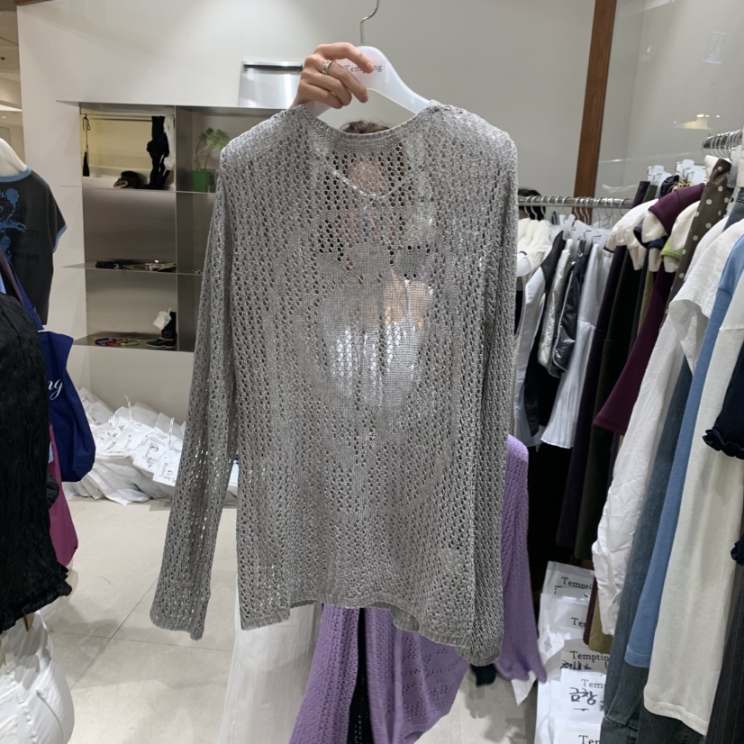 TEMPTING韓國直郵女裝新款時尚26春夏26夏季針織衫不含內搭TEMPTING針織衫