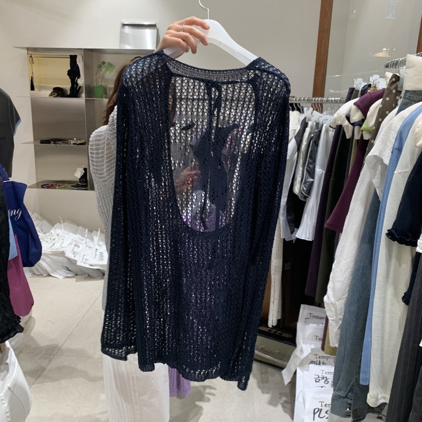 TEMPTING韓國直郵女裝新款時尚26春夏26夏季針織衫不含內搭TEMPTING針織衫