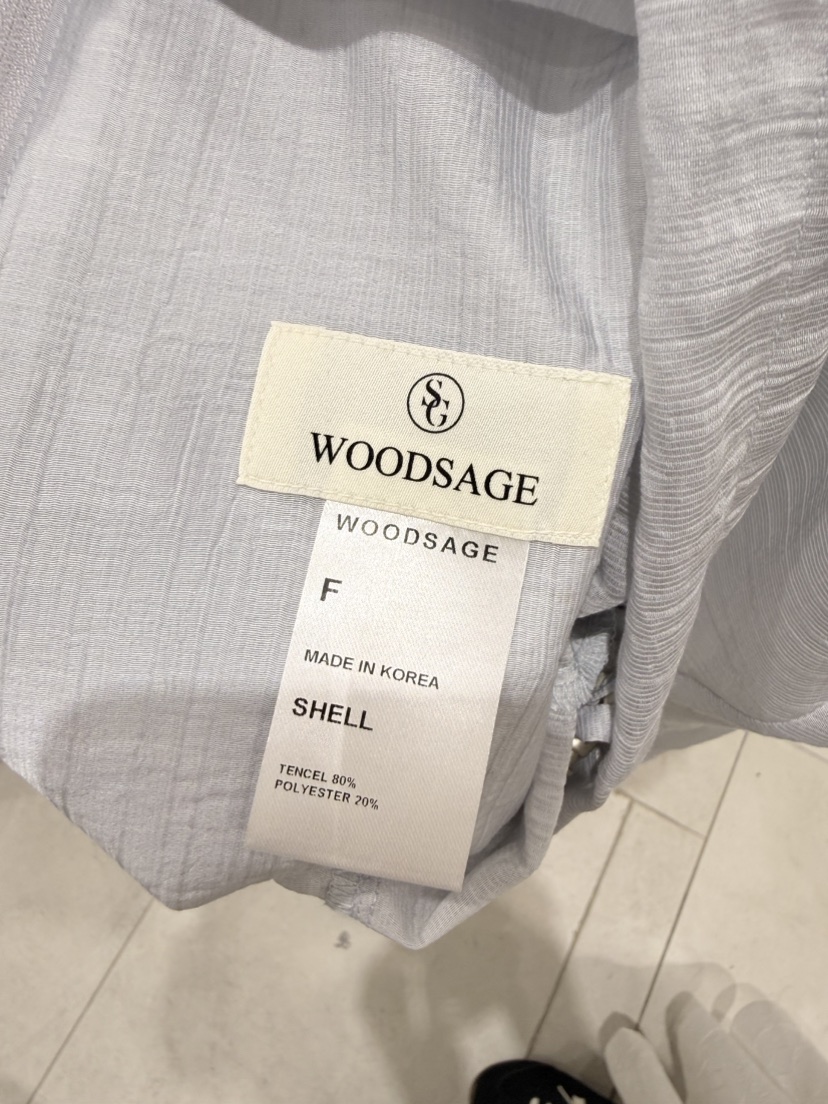 WOOD SAGE韓國直郵女裝新款26夏季休閑熱賣時尚職業夾克WOOD SAGE夾克