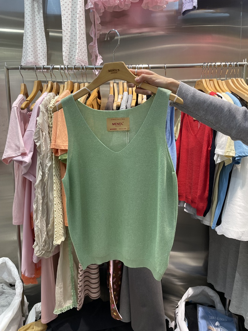 MENDL S東大門實拍韓國女裝新品26夏季時尚職業吊帶背心MENDL S吊帶/背心圖色2