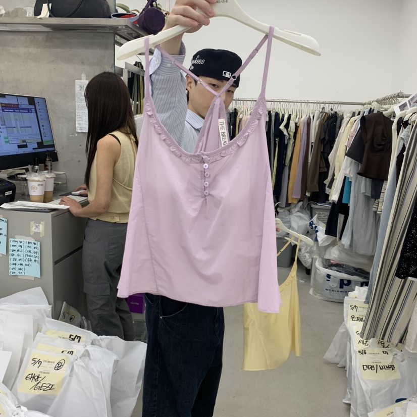 BREATHE韓國代購女裝新品熱賣人氣休閑時尚26春夏吊帶背心BREATHE吊帶/背心圖色2