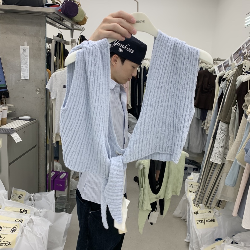 BREATHE韓國代購女士新款26夏季時尚人氣休閑推薦熱賣馬甲BREATHE馬甲圖色1