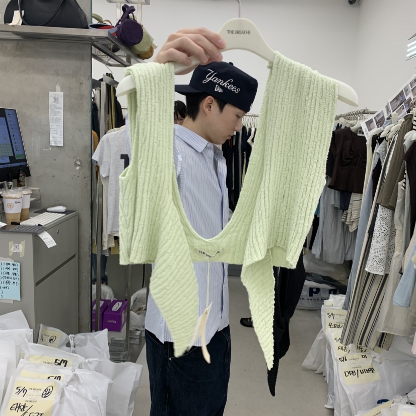 BREATHE韓國代購女士新款26夏季時尚人氣休閑推薦熱賣馬甲BREATHE馬甲圖色2
