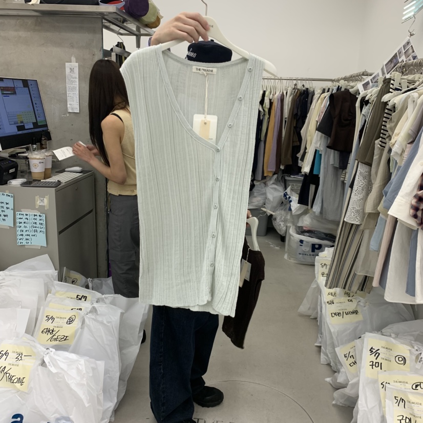 BREATHE韓國代購女士新品26春夏熱賣推薦時尚職業吊帶背心BREATHE吊帶/背心圖色4