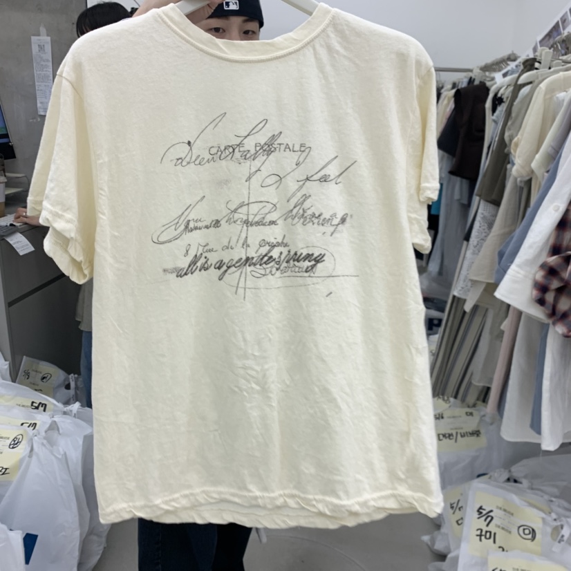 BREATHE韓國東大門代購女士新品職業推薦人氣26春夏時尚T恤BREATHET恤圖色1