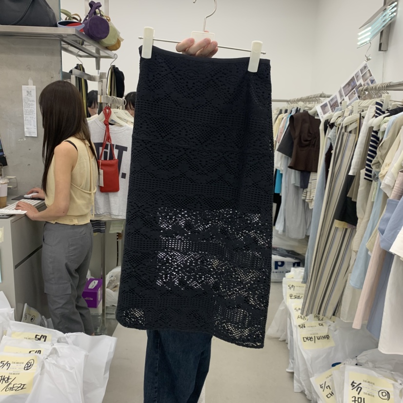 BREATHE東大門實拍韓國女裝新品熱賣推薦26夏季半身裙中短裙BREATHE半身裙/中短裙