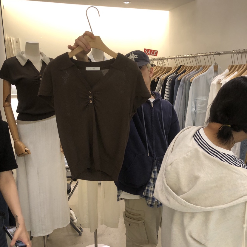 PHILO韓國直郵女裝新款熱賣時尚26春夏26夏季職業人氣針織衫PHILO針織衫圖色4