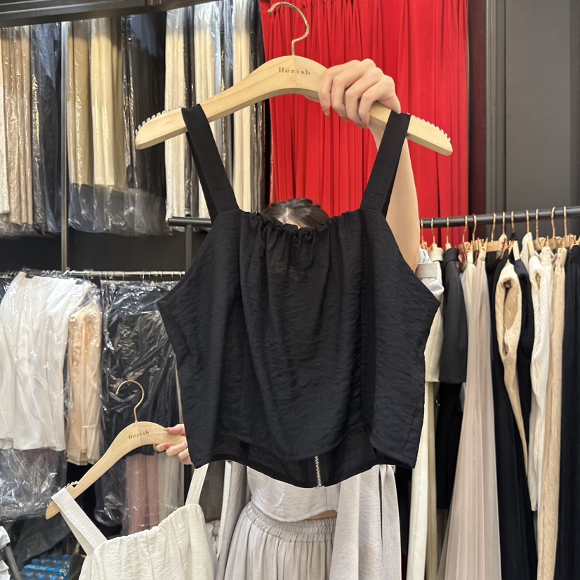 HERISH-HAUTE韓國直郵實拍女士新款26春夏26夏季吊帶背心Herish-Haute-A吊帶/背心圖色3