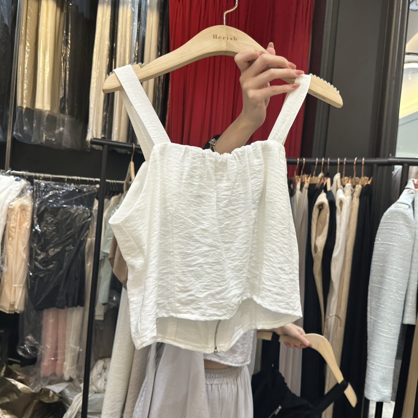 HERISH-HAUTE韓國直郵實拍女士新款26春夏26夏季吊帶背心Herish-Haute-A吊帶/背心圖色4