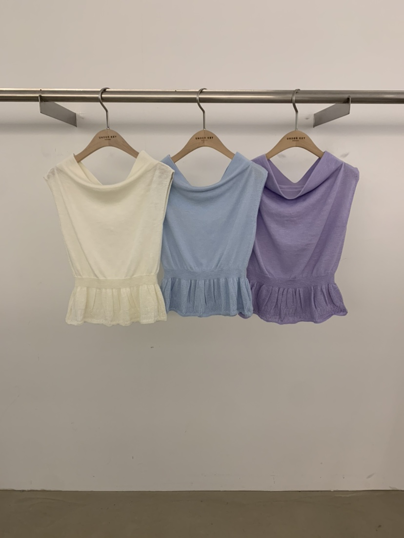 UNDER KEY韓國代購女裝新品人氣職業26春夏26夏季吊帶背心UNDER KEY吊帶/背心