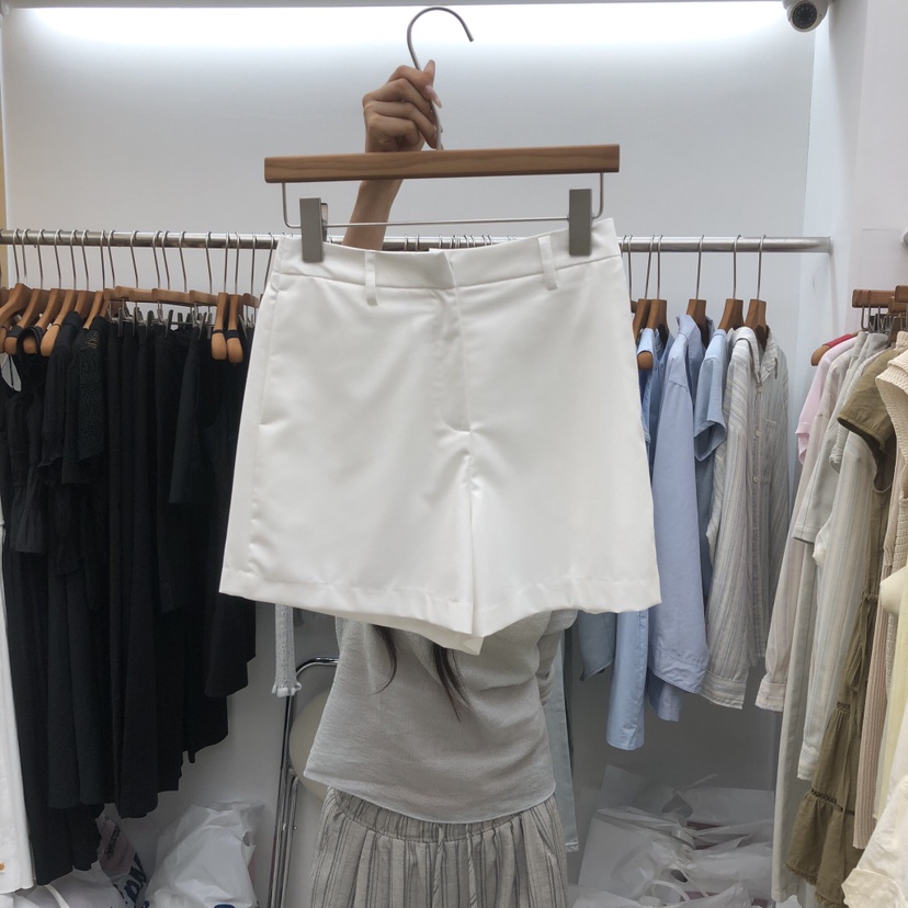 DRESS ROOM韓國直郵女裝新款熱賣26夏季26春夏休閑時尚短褲DRESS ROOM短褲圖色2