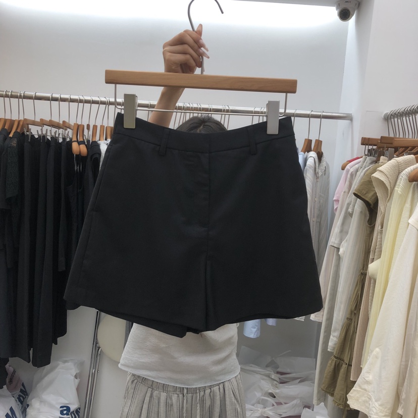 DRESS ROOM韓國直郵女裝新款熱賣26夏季26春夏休閑時尚短褲DRESS ROOM短褲圖色3