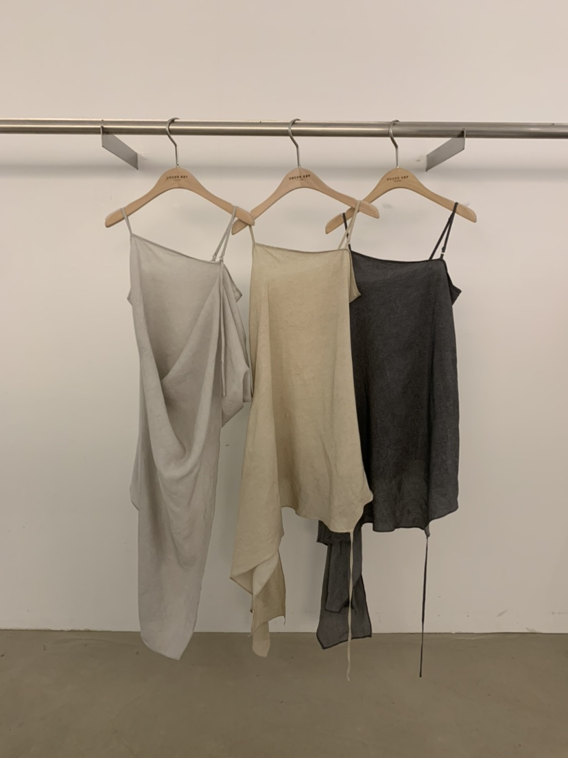 UNDER KEY韓國東大門直郵女士新品推薦休閑26夏季吊帶背心UNDER KEY吊帶/背心