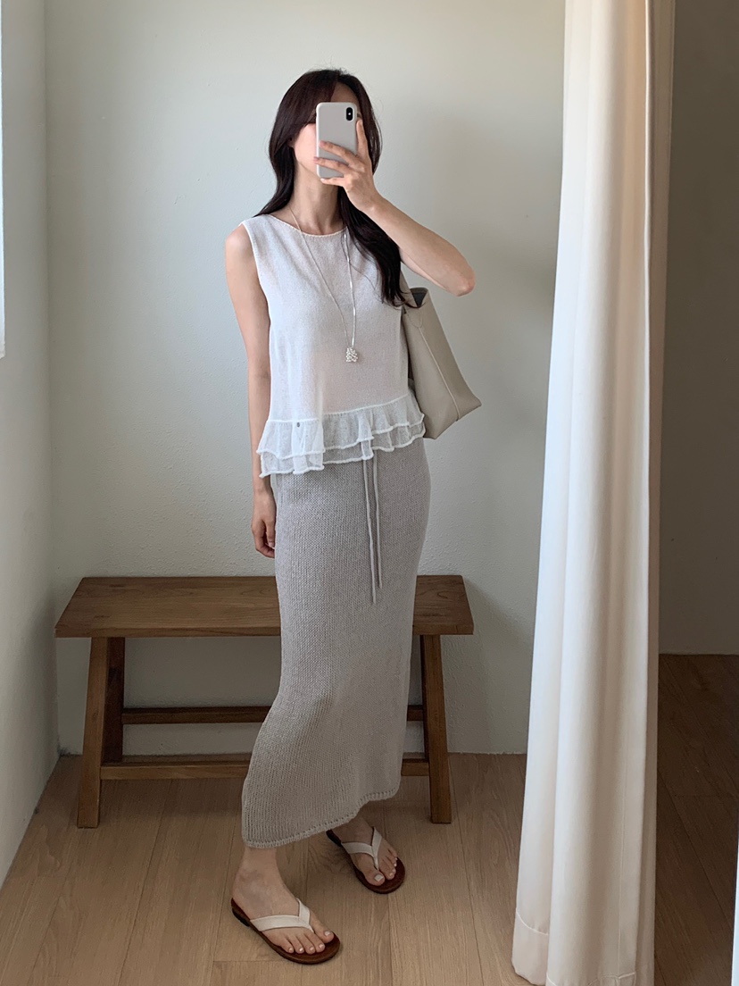 CICI韓國東大門代購女裝新品26夏季26春夏職業熱賣吊帶背心Ci Ci吊帶/背心