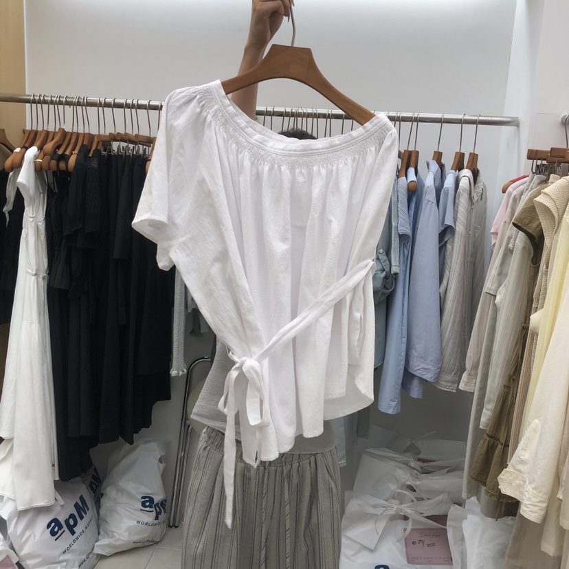 DRESS ROOM韓國直郵女士新品26春夏熱賣人氣推薦襯衫蕾絲衫DRESS ROOM襯衫/蕾絲衫圖色2