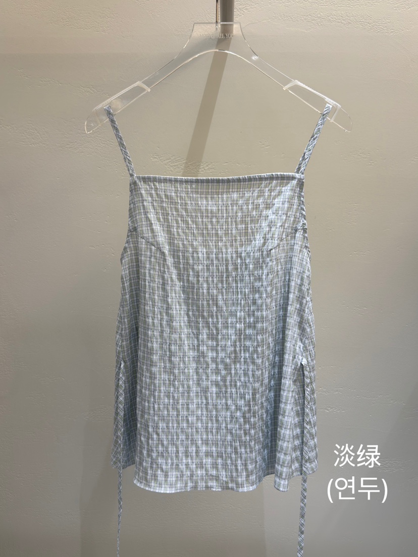 MOST OF ALL U韓國東大門直郵女士新品熱賣26春夏吊帶背心MOST OF ALL U吊帶/背心圖色2