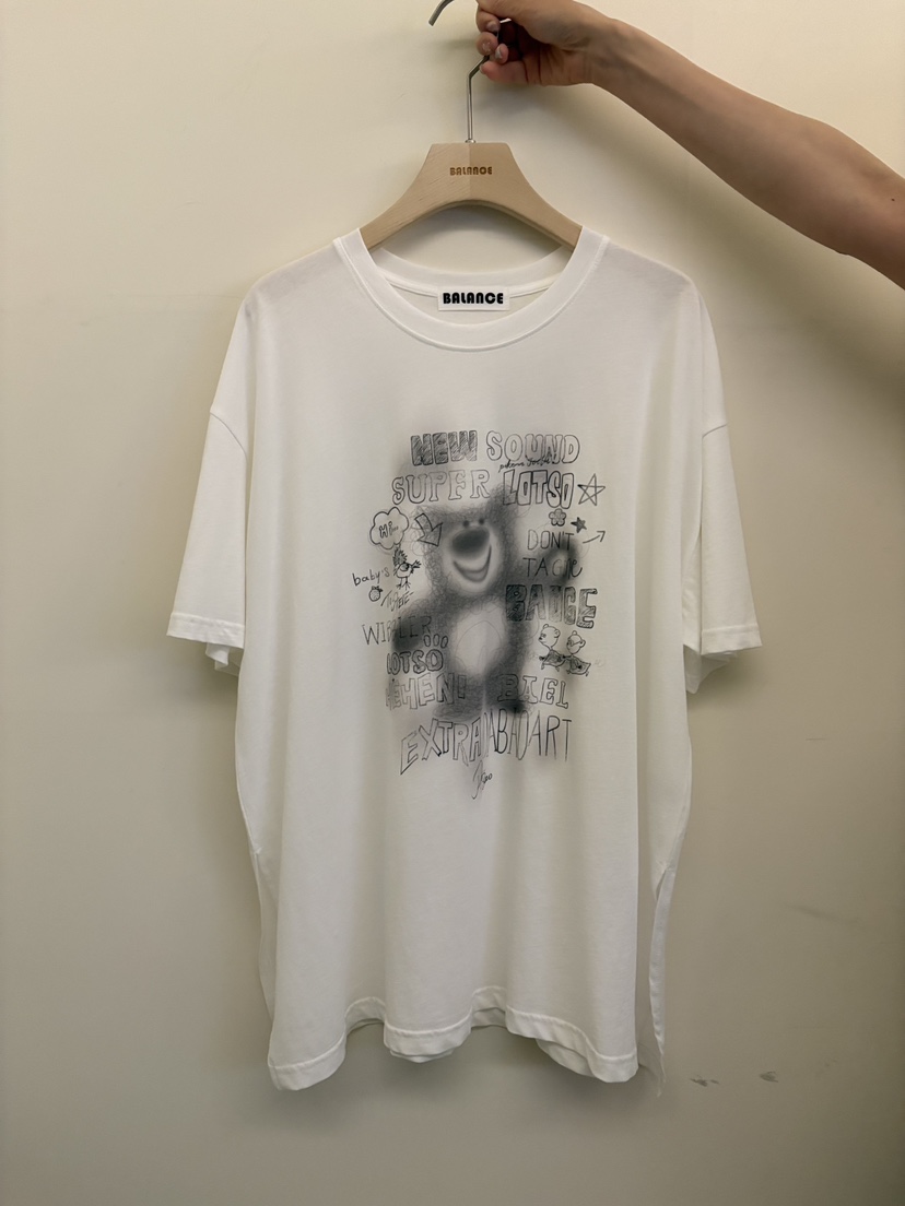 BALANCE韓國直郵實拍女士新品時尚人氣26夏季休閑推薦T恤BALANCET恤圖色1