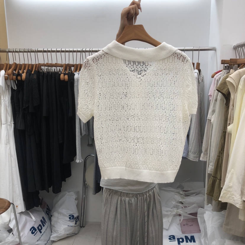 DRESS ROOM韓國直郵女裝新款時尚熱賣休閑人氣26夏季針織衫DRESS ROOM針織衫