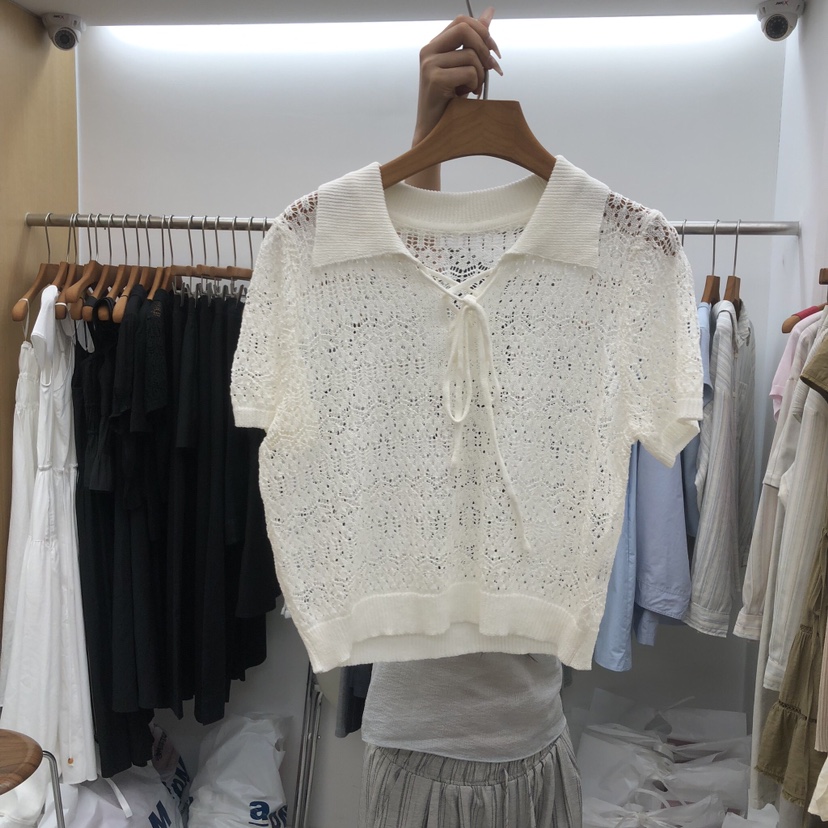 DRESS ROOM韓國直郵女裝新款時尚熱賣休閑人氣26夏季針織衫DRESS ROOM針織衫圖色2