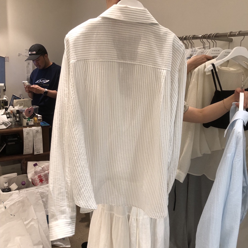 VENIR-a韓國東大門代購女裝新品推薦職業熱賣襯衫蕾絲衫VENIR-a襯衫/蕾絲衫