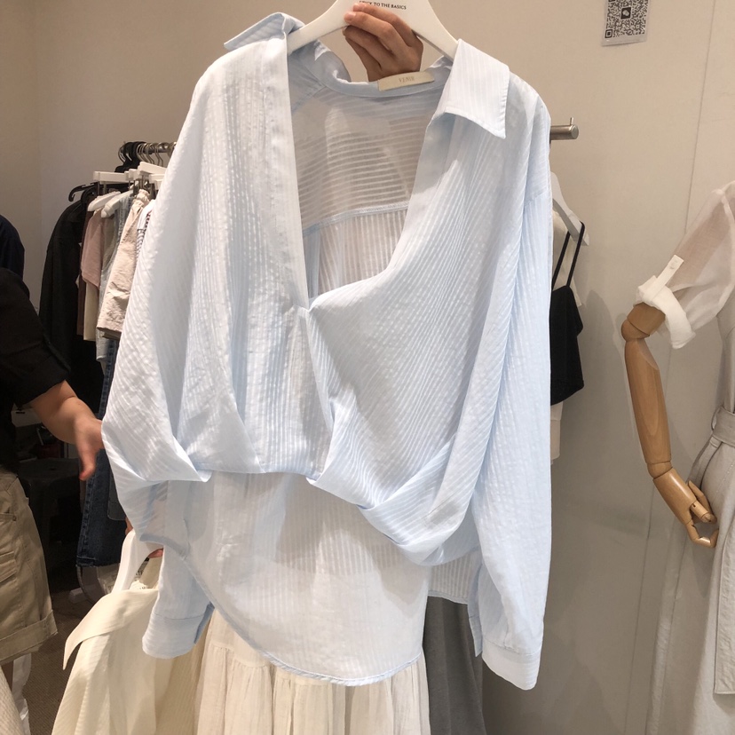 VENIR-a韓國東大門代購女裝新品推薦職業熱賣襯衫蕾絲衫VENIR-a襯衫/蕾絲衫圖色3