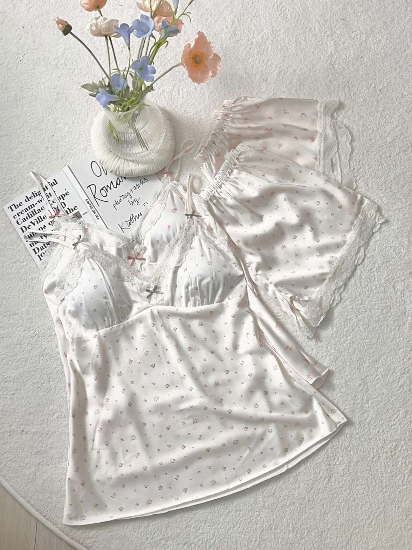 VICTORIA-P韓國代購女士新品26春夏26夏季熱賣推薦睡衣套裝VICTORIA睡衣