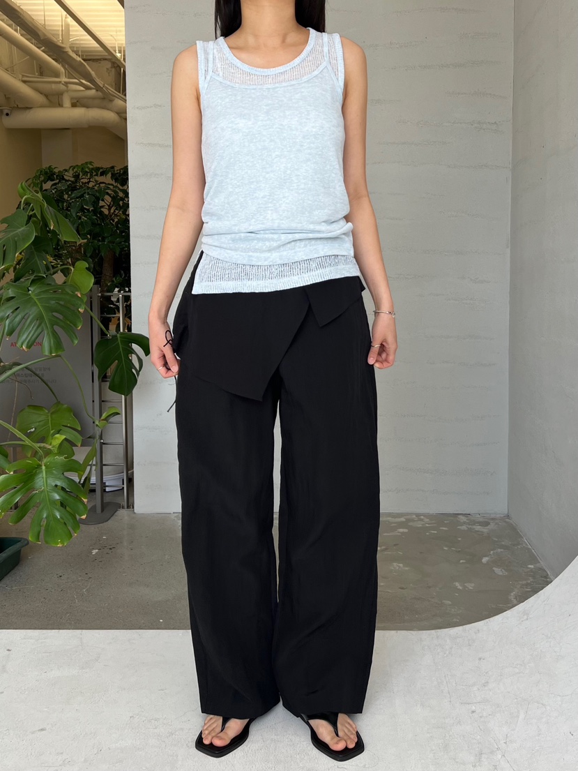 URBANE cloth韓國東大門代購女士新款休閑推薦套裝套裝亞麻URBANE cloth套裝