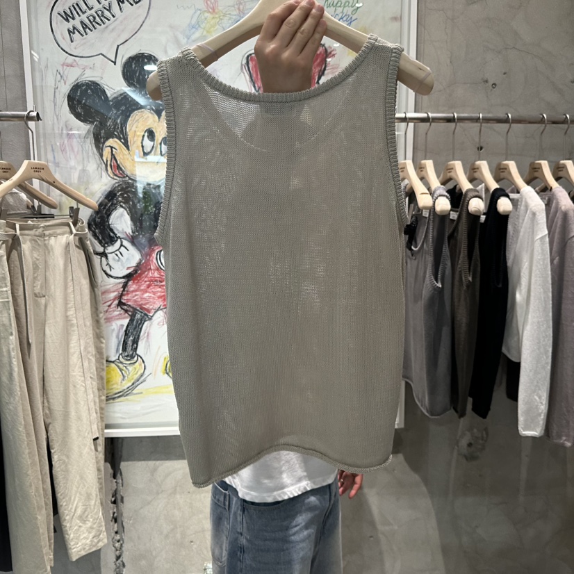 LAMAGIEPIE/LAMAGIE GREY韓國直郵女裝新款職業吊帶背心寬松LAMAGIEPIE/LAMAGIE GREY吊帶/背心