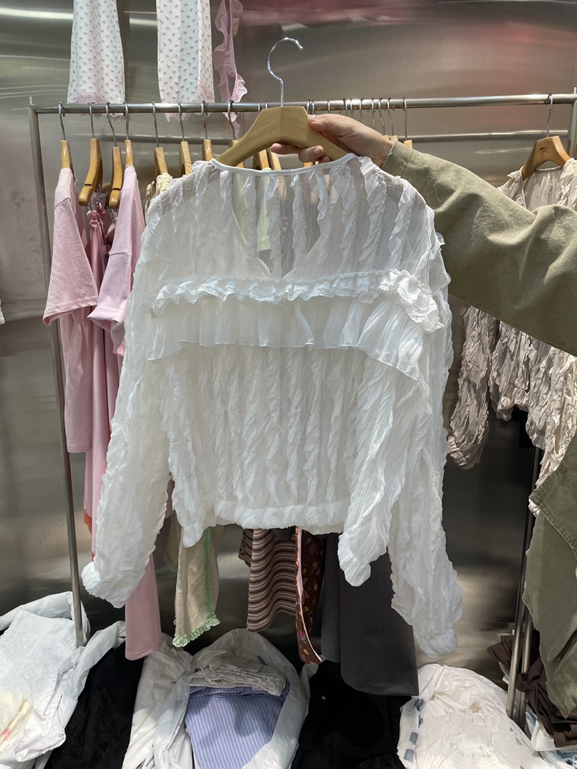 MENDL S韓國直郵女士新品推薦26春夏26夏季人氣襯衫蕾絲衫MENDL S襯衫/蕾絲衫