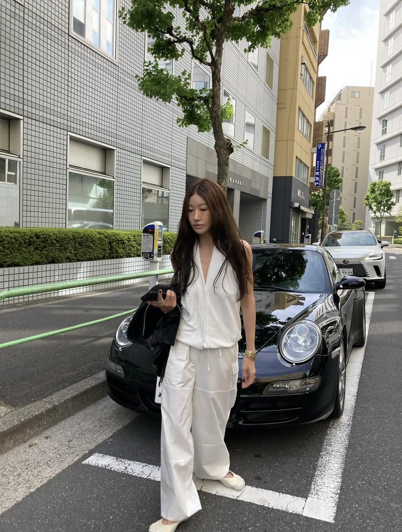 OUTFIT韓國東大門直郵女裝新品人氣26春夏時尚職業吊帶背心OUTFIT吊帶/背心